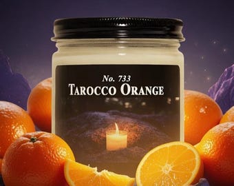 Tarocco Orange Candle - Pure sunshine in wax.