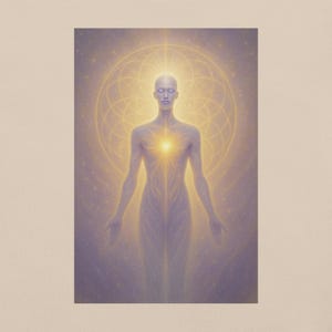 Divinidad Interior – Camiseta de Recuerdo Sagrado / Camiseta de Cuerpo de Luz, Camiseta de Activación de Semillas Estelares, Regalo para el Despertar Espiritual