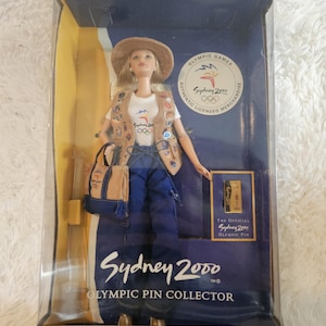 Barbie Sydney 2000-olympic pin collector.