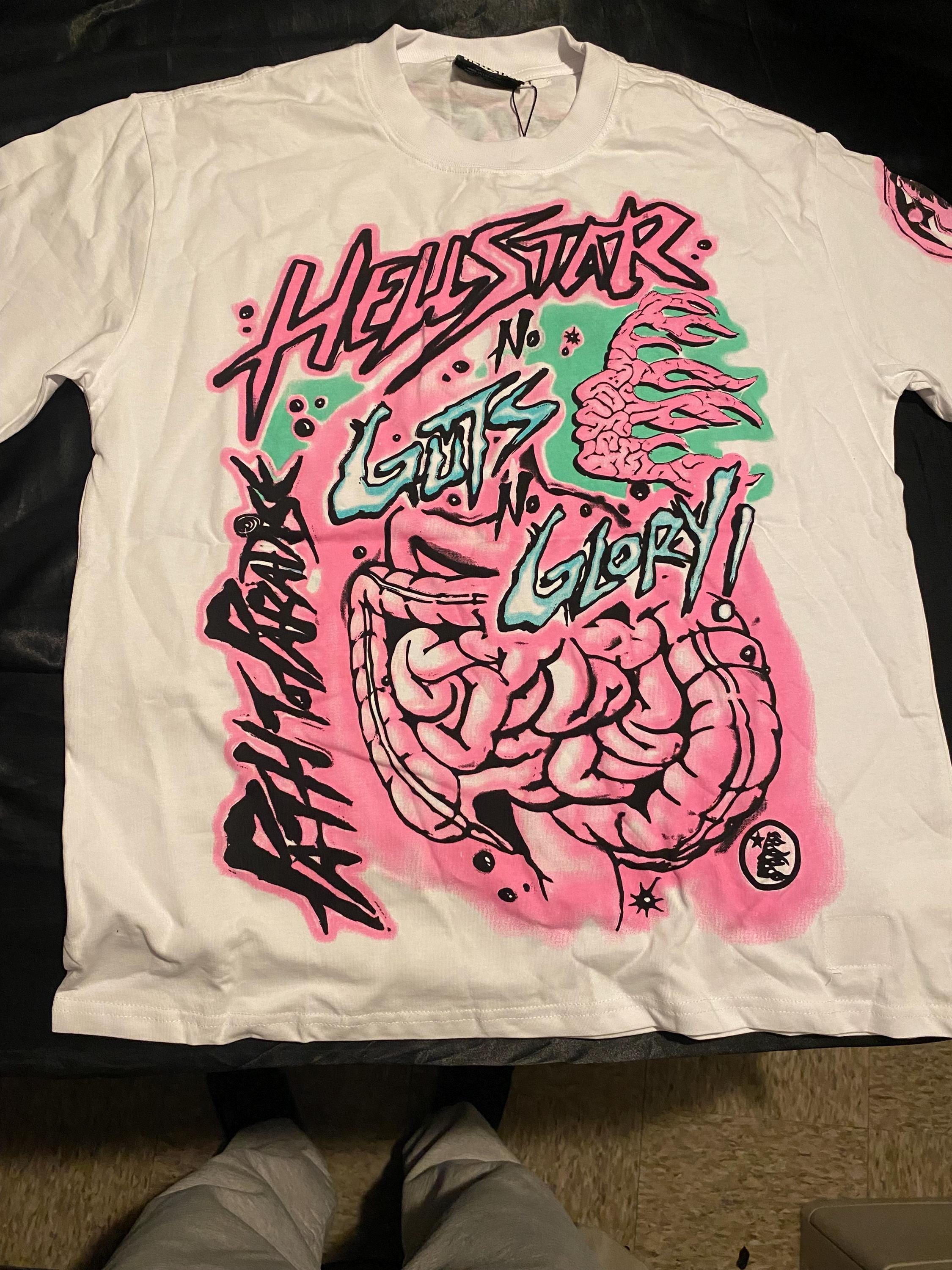 Hellstar White T Shirt - Etsy