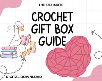 Crochet Gift Box Guide: T-Shirt Yarn Patterns & Business Tips (PDF)