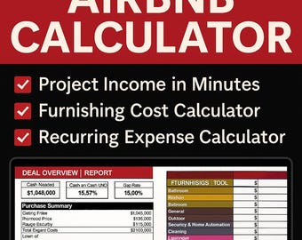 Airbnb Deal Analyzer | STR Investment Calculator