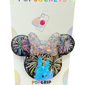 Magic Kingdom inspired mouse head phone grip