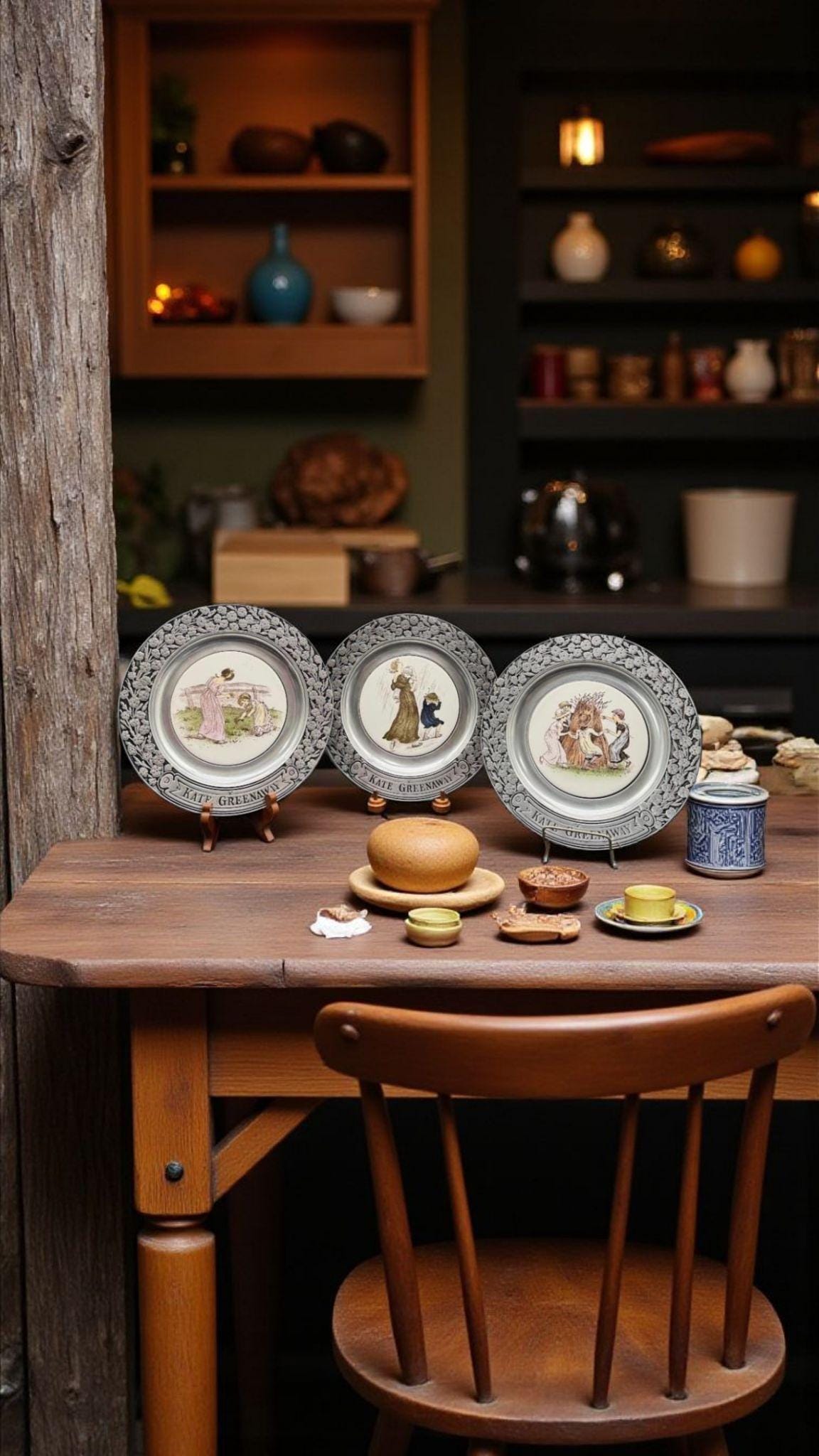 Kate Greenaway Plate - Etsy