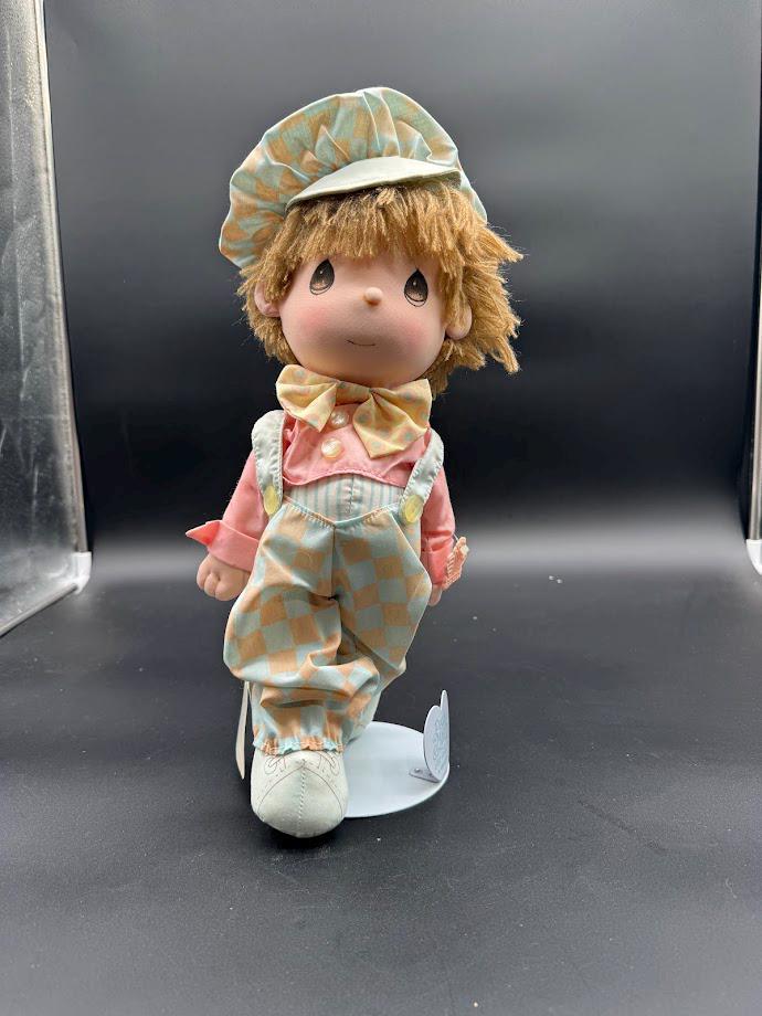 Vintage Precious Moments Doll – “nicky” #4577 – Applause Last