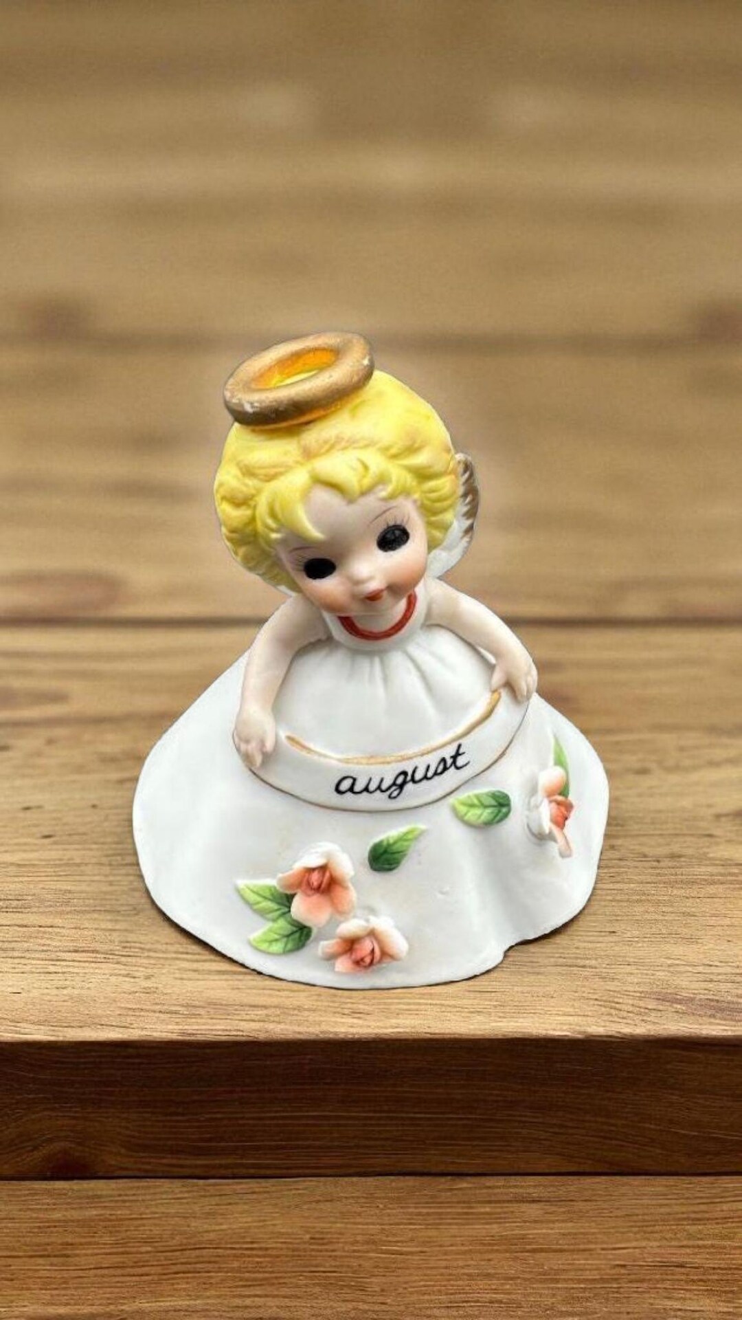 ANGEL TYPE 例大祭頒布 グッズセット Vintage August Birthday Angel Figurine – Josef Originals Porcelain