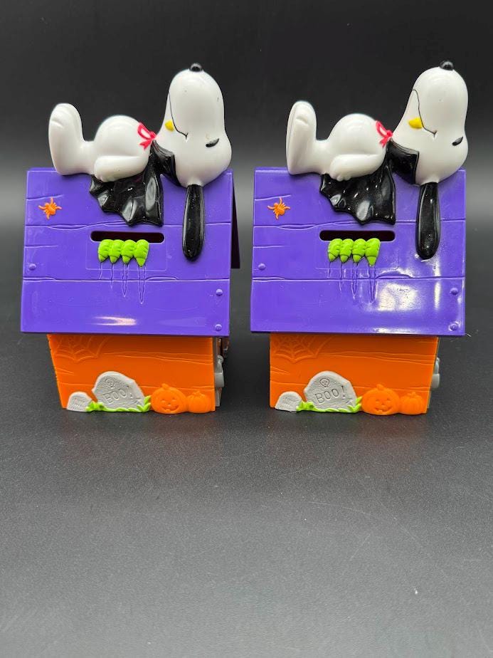 ヴィンテージ ピーナッツ スヌーピー ハロウィン フィギュア セット