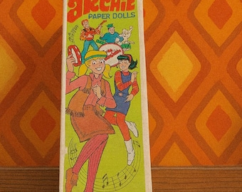 Vintage 1960s Archie Paper Dolls – Betty & Veronica Collectible Toy