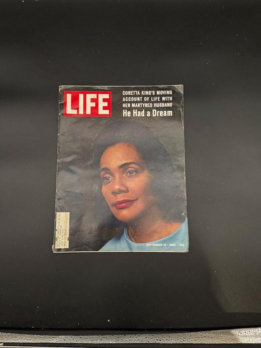 LIFE誌、1969年9月号 – コレッタ・スコット・キングへのトリビュート