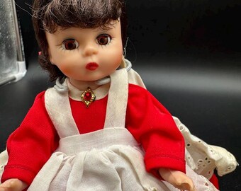 Vintage Madame Alexander-kins Jo Doll – Little Women Series – Red