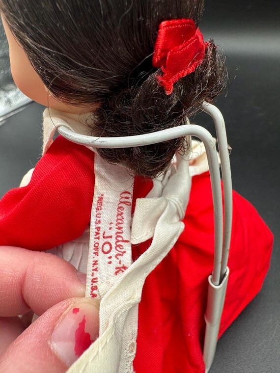 Vintage Madame Alexander-kins Jo Doll – Little Women Series – Red
