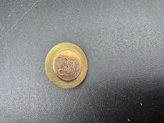 Victorian Monogram “E” Lapel Button or Stud | Ant… - image 2