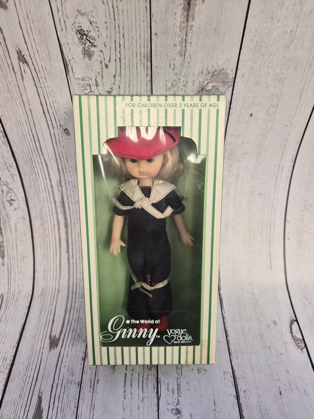Vintage Ginny ビンテージ・スターター・セットVogue Dolls Vogue Ginny Doll in Box – Sailor Outfit Red Hat – Vintage
