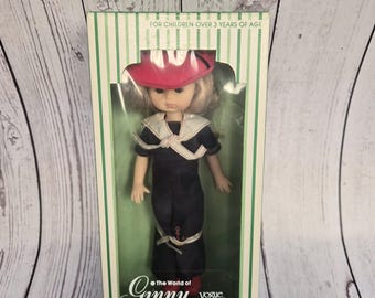 Vogue Ginny Doll in Box - Sailor Outfit Red Hat - Vintage Sammlerpuppe