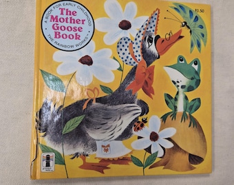 Vintage Mother Goose Book – Rainbow Works Illustrated Nursery Rhymes