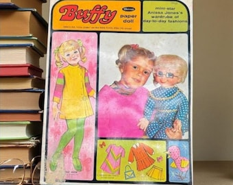 Vintage 1969 Buffy Paper Doll Book – Whitman Authorized Edition