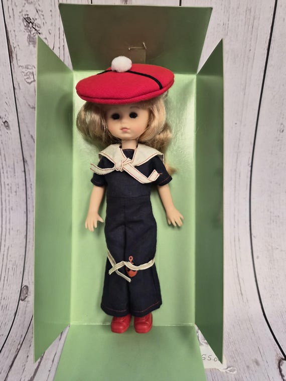 Vintage Vogue Ginny Doll – Sailor Outfit, Original Box, 1980s