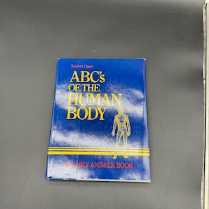 Vintage 1987 Reader’s Digest “ABC’s of the Human Body” – Illustrated Medical Reference – With Original Inserts