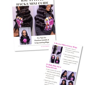 Wig Styling Hacks & Essentials Bundle