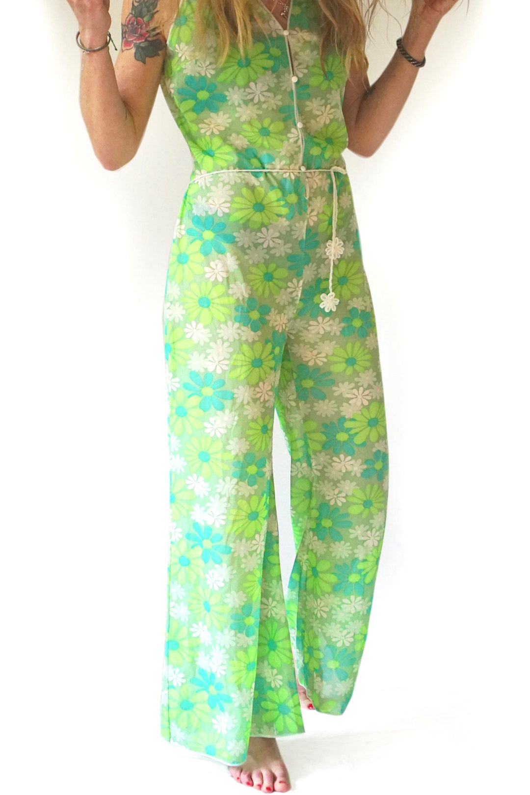 Vintage Floral Jumpsuit main image 0