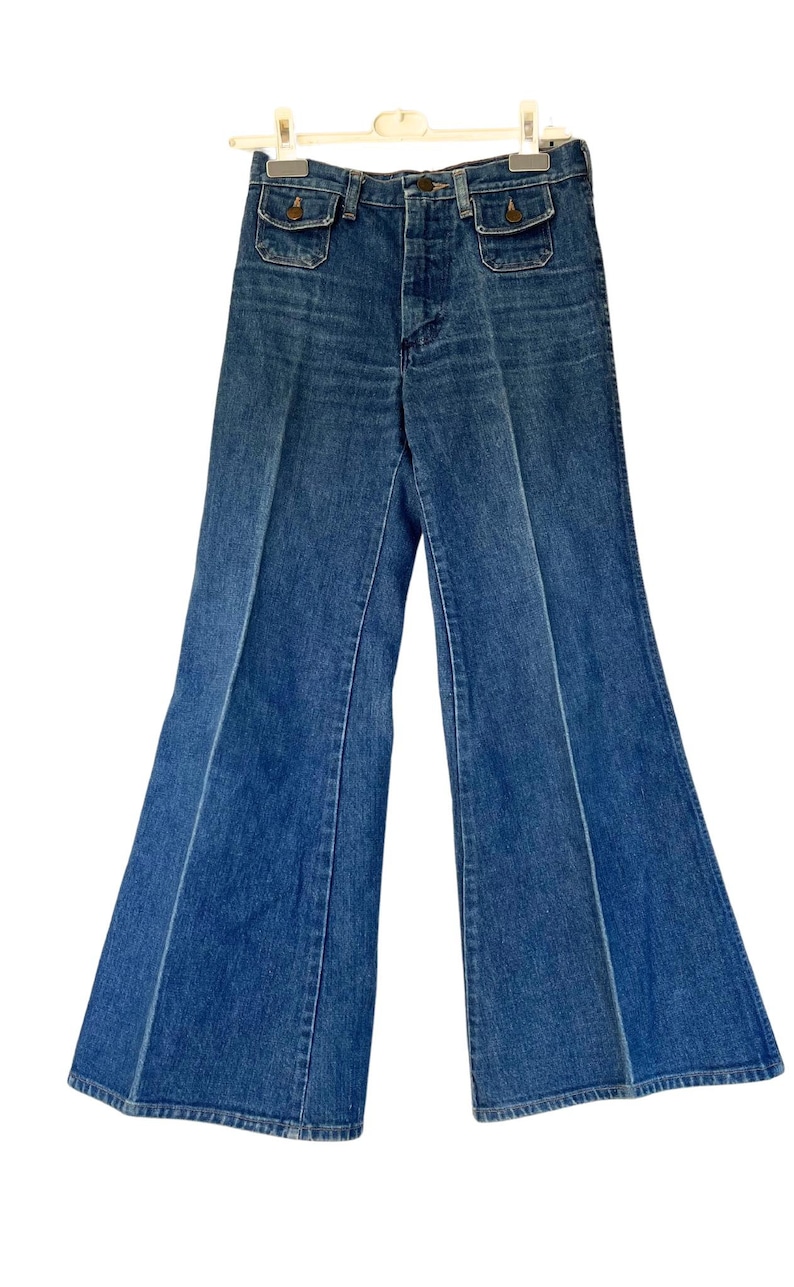 Wrangler ladies 70S Flare Pant Dark Navy