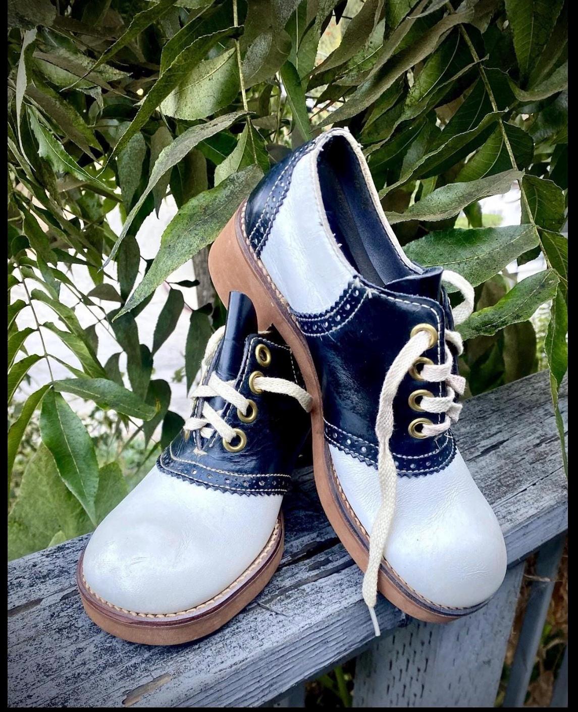 70s Saddle Shoes