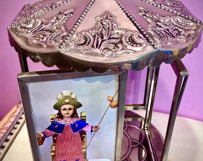 CAROUSEL Revolvíng Photo FRAME 8 (4x6” ) SILVERPLATE Vtg Godinger ...