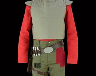 Traje mandaloriano único inspirado en Star Wars / Perfecto para fanáticos y cosplayers / Perfecto para proyectos mandalorianos / 3 piezas hechas a medida