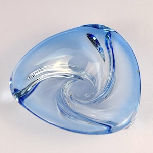 Val Saint Lambert Blue - Etsy