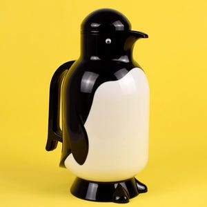 Carafe à café thermique vintage Penguin par Metrokane - Pichet isotherme rétro
