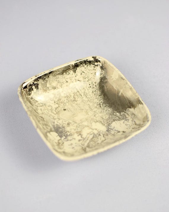 Sascha Brastoff Trinket Dish: Mid-Century Modern Ceramic Catchall