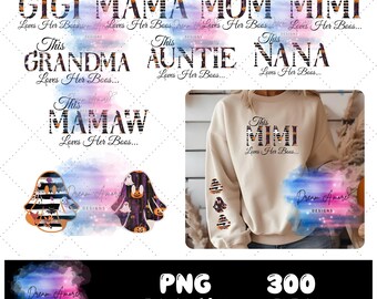 Mama Loves Boos PNG: Halloween Ghost Design (Digital Download)