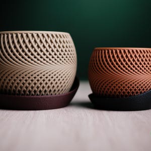 Macetas impresas en 3D - Drift