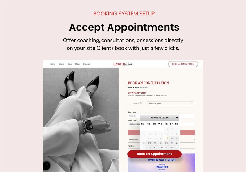 Beginner-friendly Elementor website template with no coding required and easy visual customization