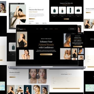 Plantilla de sitio web para spa de dermatología: tema de WordPress para clínica de cuidado de la piel y el cuerpo, tratamientos cosméticos estéticos