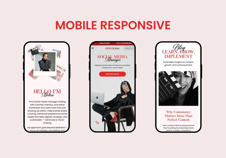 Drag-and-drop Elementor website template built for creators who want to sell products, offer services, and accept bookings