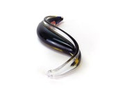 MURANO EEL Sommerso Bottle DRIOLI Ferro Lazzerini