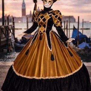 Venetian Carnival Gown - Etsy Venetian Carnival Gown - Etsy
