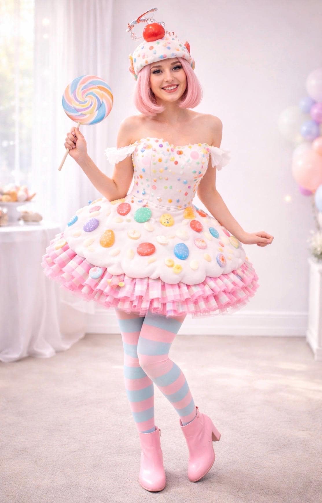 Candy Theme Dress - Etsy UK