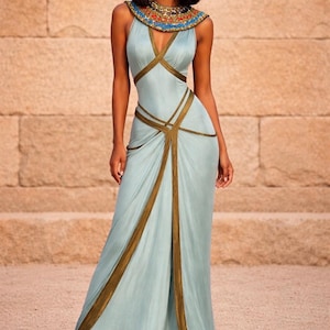 Egypt Beaded Dress - Etsy