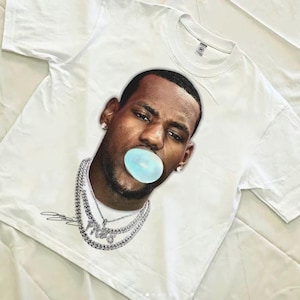 James Bubble Gum Chew Boxy Vintage Tee Streetwear Shirt Y2K Shirts, opium shirt, y2k shirt, fashion shirt, basketball shirts