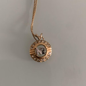 Nina Ricci Statement Necklace – Gold-Tone Designer Jewelry