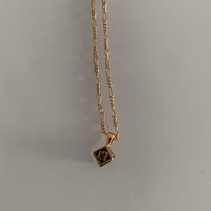 Vintage Nina Ricci Goldene Halskette mit Eleganten Anhänger - Designer Schmuck