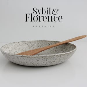 Large rustic serving bowl