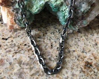 Heavy duty cape clasp steel D-rings /& chain Long or Short versions