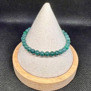Blue Water Jadeite Jade Adjustable Bracelet