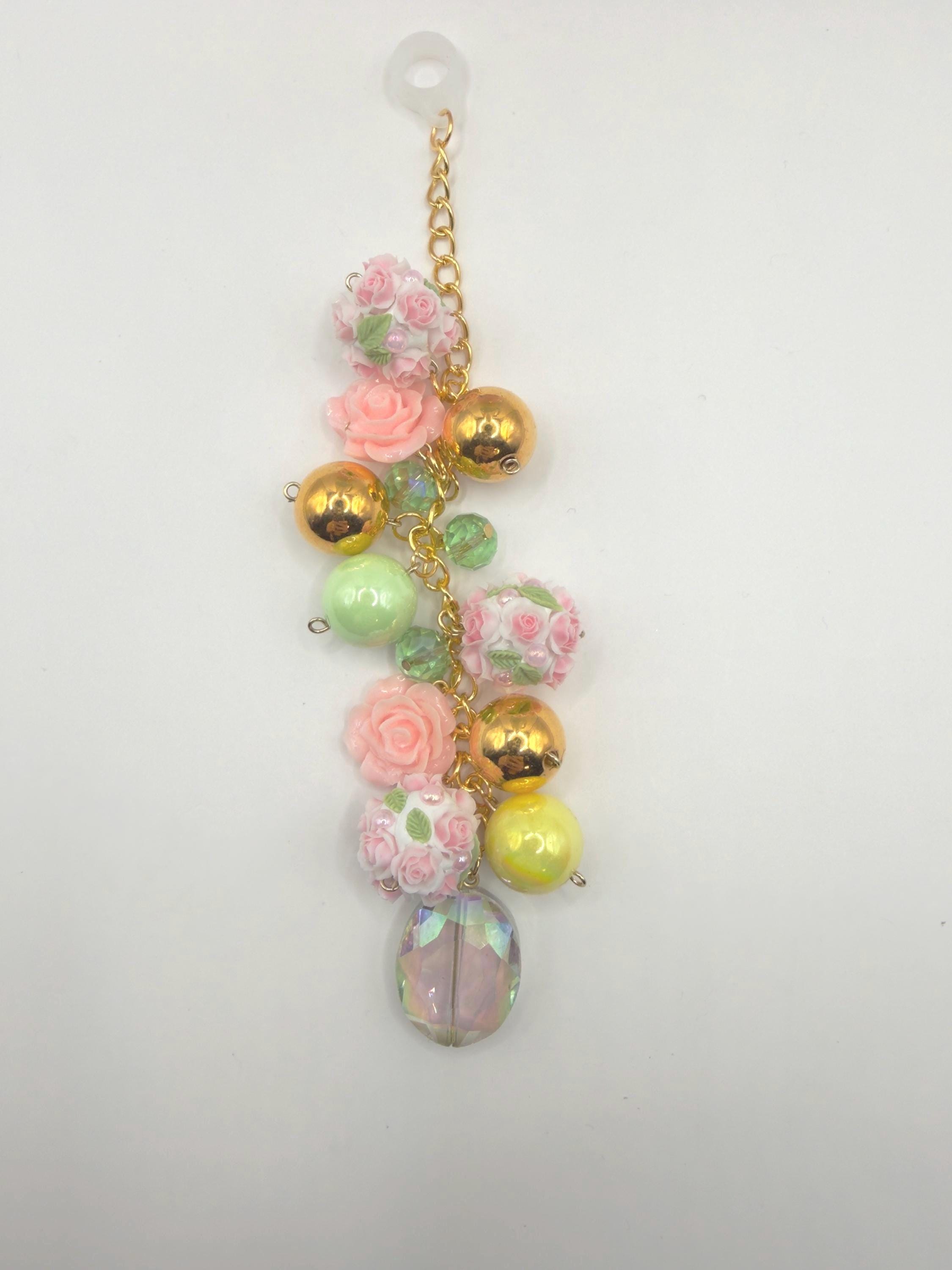 Spring Bauble Spring Blossoms Luxe Straw Bauble - Etsy