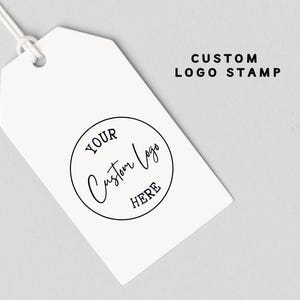 Custom Logo Stamp l Business Stamp l Personalized Logo Stamp for Business l Packaging Stamp l Handmade Packaging l Small Business Branding