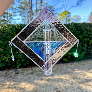 Custom Made to Order- Stained Glass Propagation Station