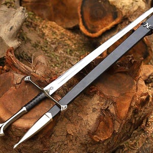 Handmade Medieval Sword Fantasy Sword | Viking Warrior Sword | Display Prop | Gift for Him, Collectible Replica Sword, Holiday Wedding Gifts